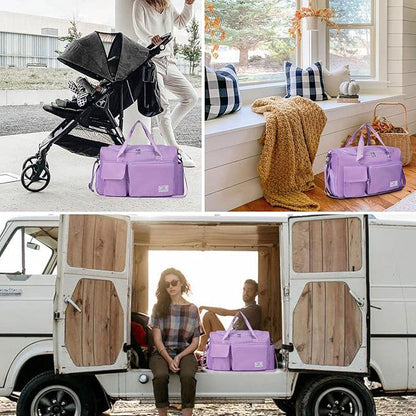 FIORETTO Women's Gym Duffle Bag with Shoes Compartment, 37L Capacity, Ideal for Travel, Gym, Sports, Duffel, Weekender