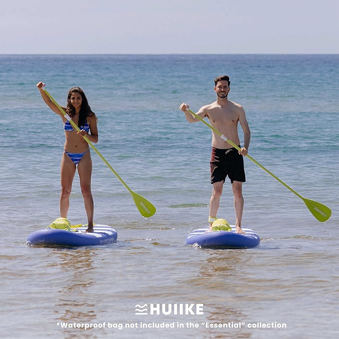 Inflatable Paddle Board for Adults with Accessories Included, Oar, Fins, Pump. Stand Up Paddleboard Great Stability and Resistance. 10’ x 33" x 5.9", Maximum Load 286 lb