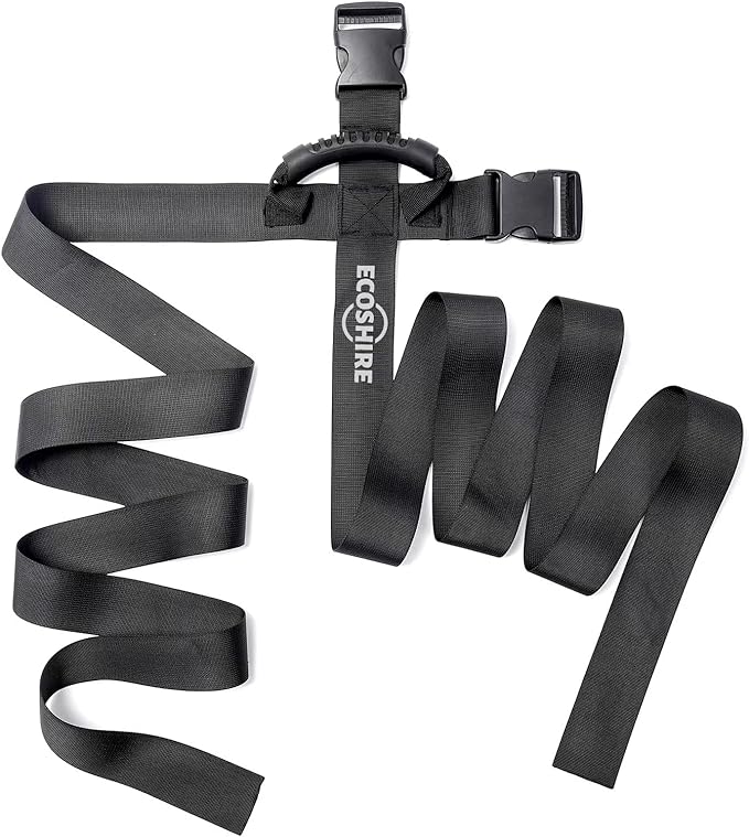 Box Carrying Strap with Handle, Handheld Belt for Safely Moving and Lifting Heavy Boxes, Adjustable Belt, Cross Style Carry Straps, Suitable for Groceries, Luggage(74.8 inch)