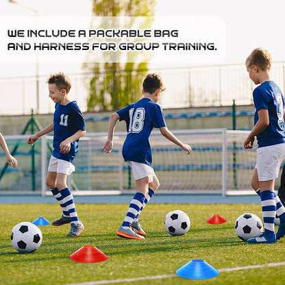 100 Pcs Soccer Training Cones Kit Field Pro