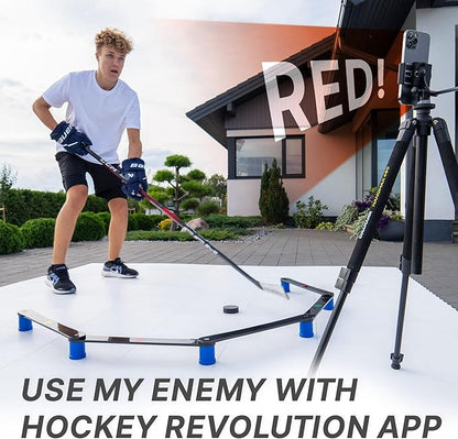 Hockey Revolution Lightweight Stickhandling Training Aid, Equipment for Puck Control, Reaction Time and Coordination