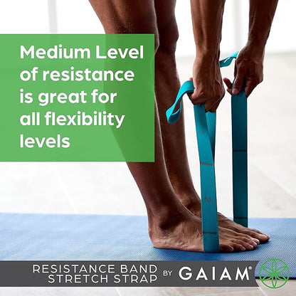 Gaiam Restore Resistance Band Stretching