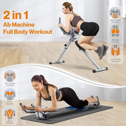 2 in 1 Ab Workout Equipment