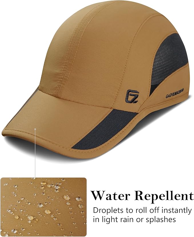 GADIEMKENSD Quick Dry Run Hat Cooling Breathable Mesh