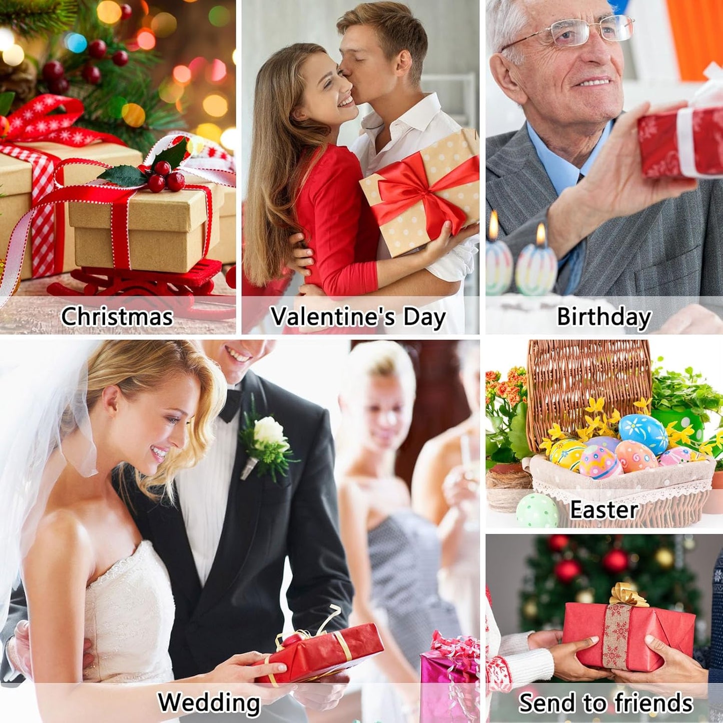 1 LB Champagne Crinkle Cut Paper Shred Filler Great for Gift Wrapping, Champagne Basket Fillers, Birthday, Gift Wrapping, Anniversary, Halloween Thanksgiving Christmas Party Decor Filling Supplies