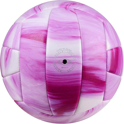 EVZOM Super Soft Volleyball Beach Volleyball Official Size 5 for Outdoor/Indoor/Pool/Gym/Training Premium Volleyballs Equipment Durability Stability Sports Ball