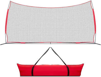 20x10 Foot Lacrosse Backstop, 200 Sq Feet of Protection Perfect for Lacrosse, Soccer, Baseball, Basketball. Hockey, Best Lacrosse Net, Baseball Net, Sports Netting for Backyard