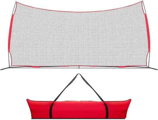 20x10 Foot Lacrosse Backstop, 200 Sq Feet of Protection Perfect for Lacrosse, Soccer, Baseball, Basketball. Hockey, Best Lacrosse Net, Baseball Net, Sports Netting for Backyard