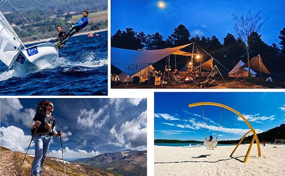 1/2 in (12mm) x 32 ft (10Meter) Floating Rope Anchor Mooring Rope Boat Rope Marine Rope Dock Lines Kayak Canoe Tow Throw Line Reflective Red