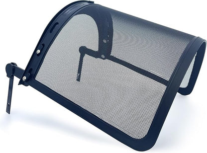 Forestry Safety Helmet with Build-in Visor Mesh Face Shield Ear Muffs 4 in 1 Chainsaw Safety Hard Hats