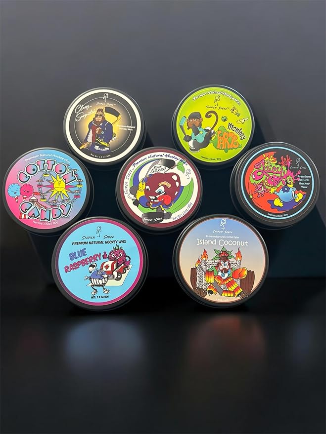 Hockey Wax Premium Natural Hockey Stick Wax – Protect Hockey Tape Provide Perfect Tacky Grip for Hockey Stick Tape Protect Hockey Stick Blade from Water Ice and Snow