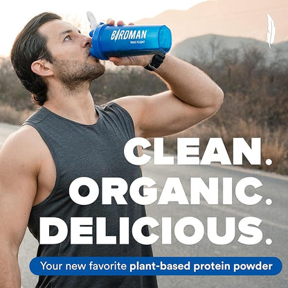 Falcon Vegan Protein Powder Organic, Stevia & Sugar Free, Plant Based Protein, Low Carb, Dairy Free, Keto, Non Whey Protein, Probiotic, Pea Protein | Vanilla Flavor - 60 Servings - 3.9 lb