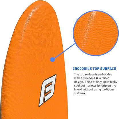 4'10" FUNBOARD Beginner Learning Softboard Surfboard Foam