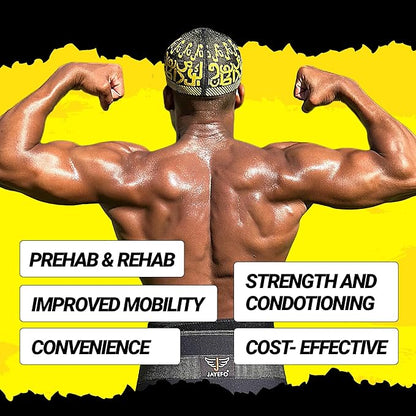 Premium RipStick Pillz, Workout Equipment for Joint Rehab, Shoulder Strength, Resistance Training, and Muscle Building, with 6 Adjustable Resistance Bands