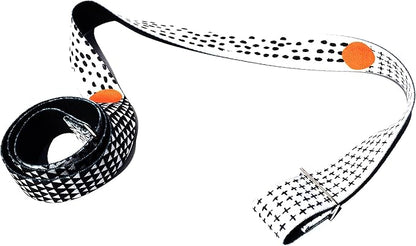 Yune Yoga Bowie Yoga Strap – 68" 100% Cotton Stretching & Carrying Strap with Metal D-Ring – Yoga Accessory for Pilates, Flexibility & Home Practice