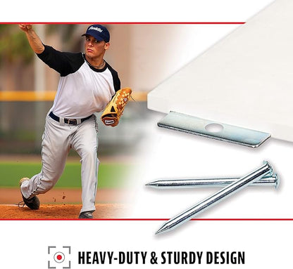 Franklin Sports Pitcher's Rubber - Softball + Baseball Pitching Rubber - Portable Mound - Indoor + Outdoor Pitchers Plate - 18" or 24"