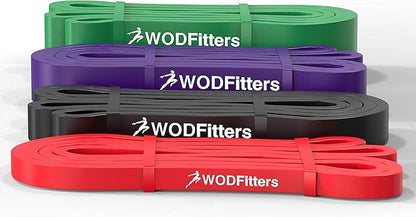 WODFitters Pull Up Assistance Band for Stretching, Mobility Workouts, Warm Up, Recovery, Powerlifting, Home Fitness and Exercise…