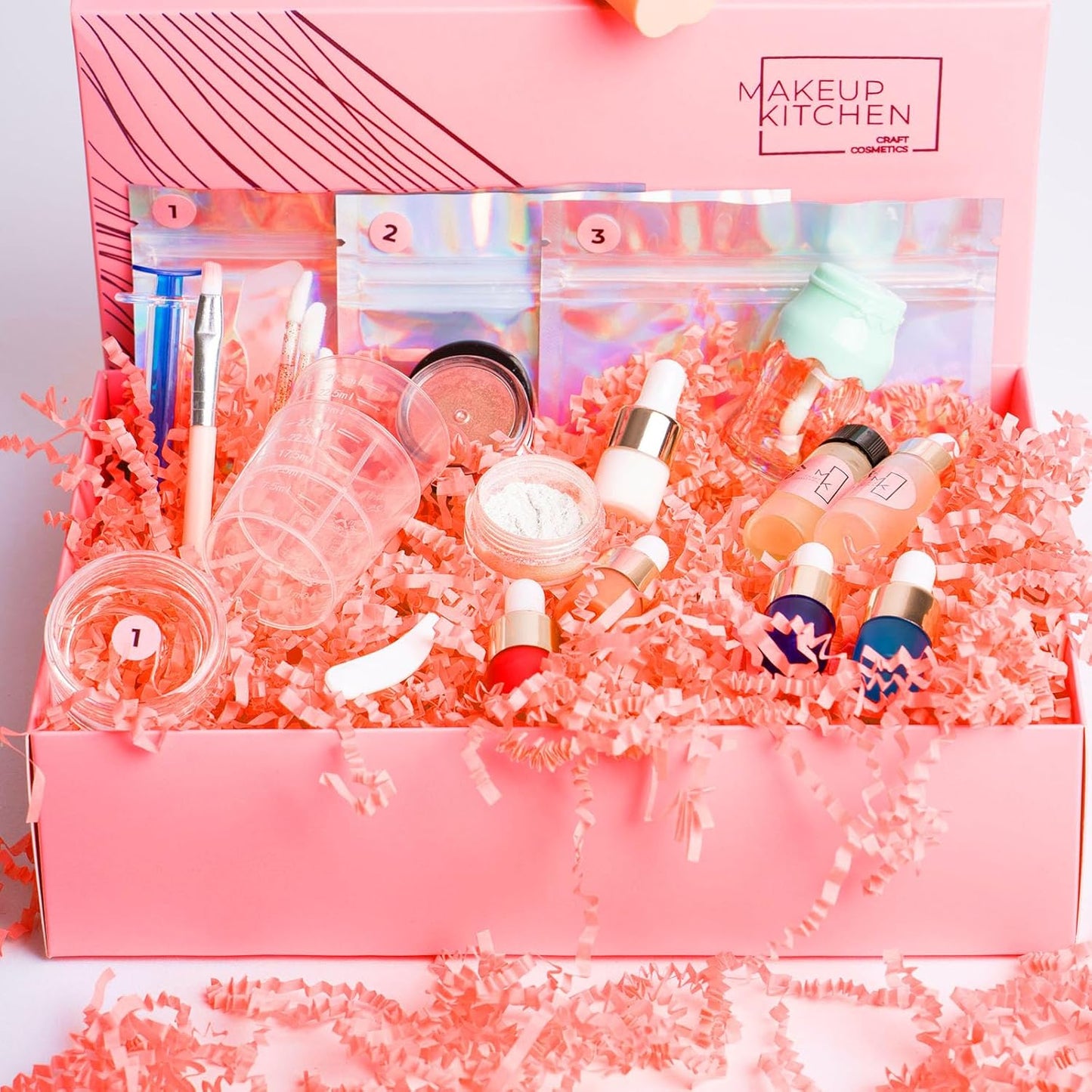 1 LB Fluorescent Pink Crinkle Cut Paper Shred Filler Great for Gift Wrapping, Fluorescent Pink Basket Fillers, Birthday, Gift Wrapping, Halloween Thanksgiving Christmas Party Decor Filling Supplies