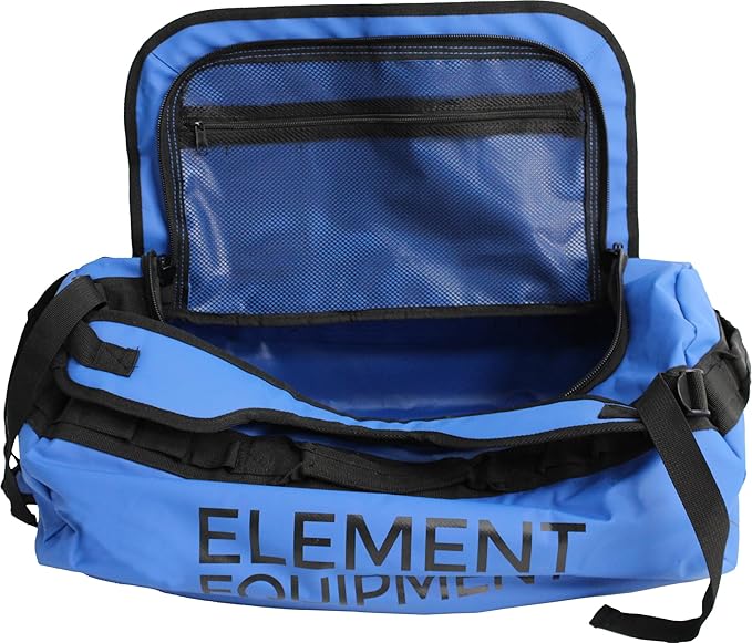 Element Equipment Trailhead Duffel Bag Shoulder Straps Waterproof Imperial Blue Large