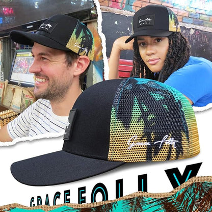 Grace Folly Trucker Hat for Men or Women- Many Cool Designs