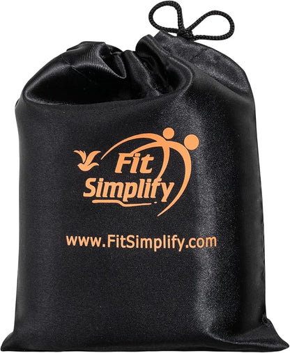 Fit Simplify Pull Up Assist Resistance Bands for Fitness, Physical Therapy, Stretching, Mobility and Exercise