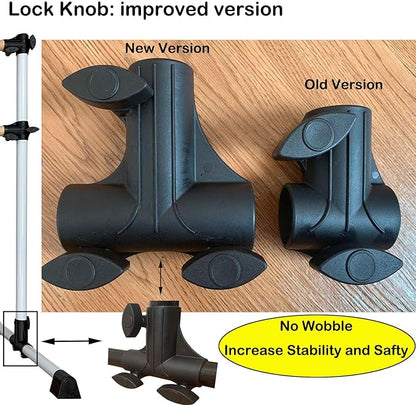 4 Ft Portable Wood Ballet Barre Ballet Bar Dance Barre Freestanding with Carry Bag