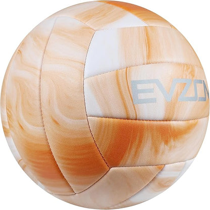 EVZOM Super Soft Volleyball Beach Volleyball Official Size 5 for Outdoor/Indoor/Pool/Gym/Training Premium Volleyballs Equipment Durability Stability Sports Ball