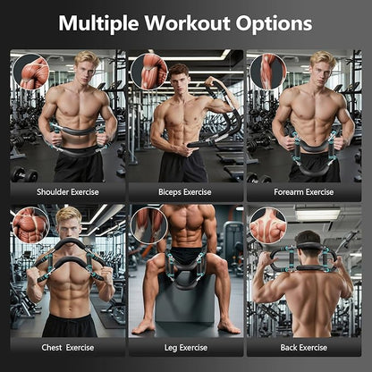 2025 New Twister Arm Trainer - Adjustable Chest Workout Equipment for Men, Professional Arm and Chest Muscle Trainer, Portable Upper Body Workout Machine for Shoulder Forearms Strength Training