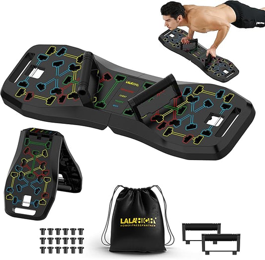 LALAHIGH Portable Push Up Board