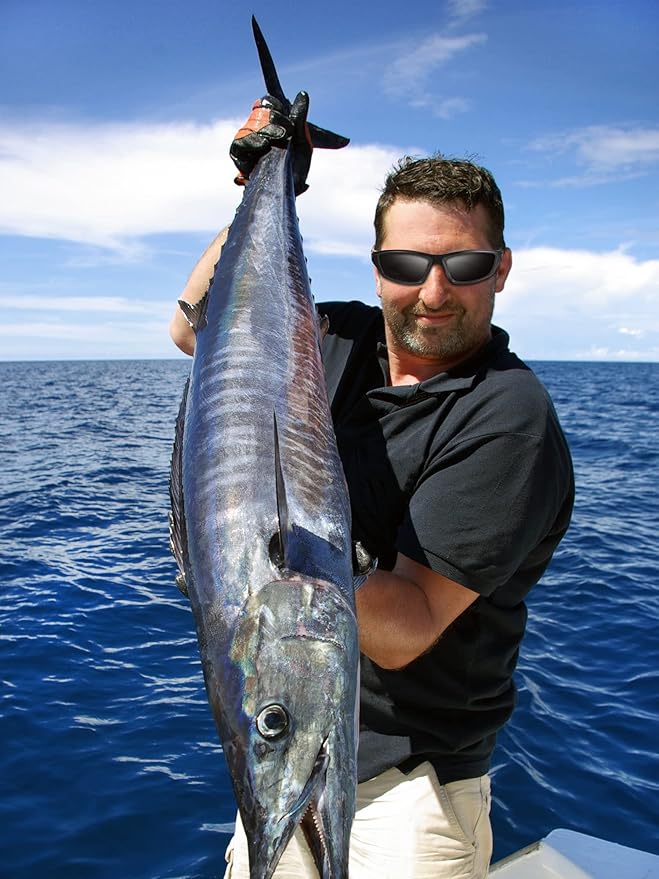 Frienda 6 Pack Polarized Sport Sunglasses for Men Multipack Fit over Glasses Pack Lot Set Men's Sport Fishing Eyeglasses