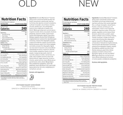 IsaLean Protein Shake Complete Superfood Meal Replacement for Maintaining Healthy Weight and Lean Muscle Growth with 24 Vitamins and Minerals-29.6 oz - 14 Meal Canister Natural Creamy Vanilla