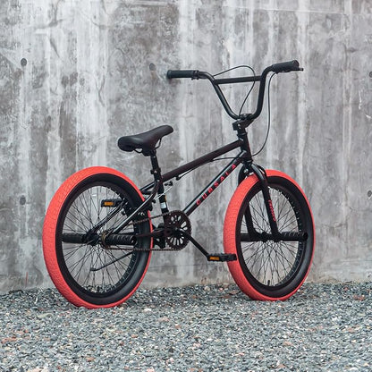 Freestyle BMX Bike, 18 20 Inch Kids Bicycle for 5-13 Years Old Kids and Beginner Level Rider, Multiple Colors