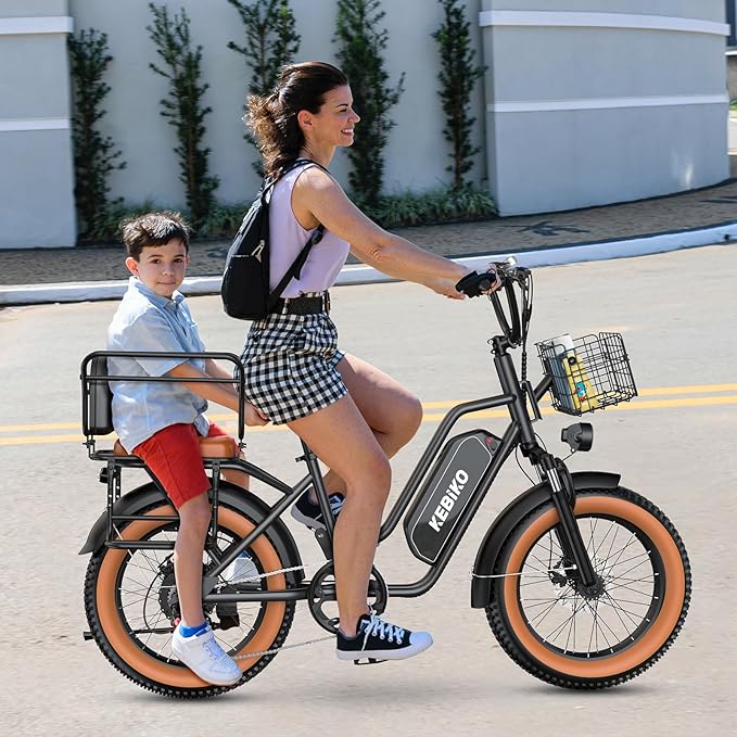 Electric Bike for Adults, 20"x 4" Fat Tire 35MPH Ebike, 1450W Peak Mountain Bike with 48V 20AH Removable 960WH Battery, 80 Miles Max Range Hydraulic/Mechanical Disc Brake 7-Speed Electric Bicycle