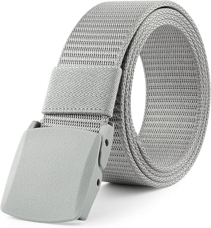 JASGOOD Nylon Canvas Breathable Military Tactical Men Waist Belt With Plastic Buckle