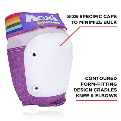 187 Killer Pads Six Pack Pad Set, Elbow Pads, Knee Pads, and Wrist Guards - Ideal for Skateboarding, Roller Skating, and Inline Skating