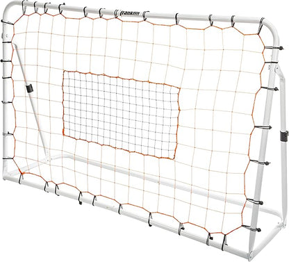 Franklin Sports Soccer Rebounder - Tournament Steel Rebounding Net - Perfect for Backyard Practice and Training - 12' x 6' & 6' x 4'