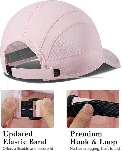 GADIEMKENSD Quick Dry Run Hat Cooling Breathable Mesh