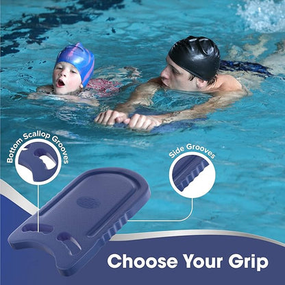 Kickboard Adult & Youth Swim Buoy Aid Leg Kick Exercise Training Float for Swimming Pool or Open Water Foam Equipment | High Buoyancy | Non-Slip | EVA Material & BPA Free