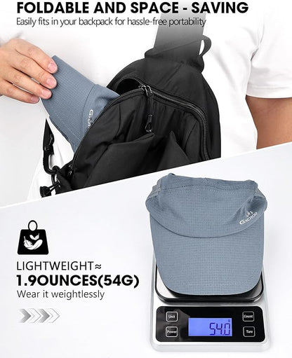 GXCROR Performance Baseball Cap for Men & Women - UPF 50+ Running Hat, Lightweight Quick-Dry Sports Hat for Golf, Hiking, Gym