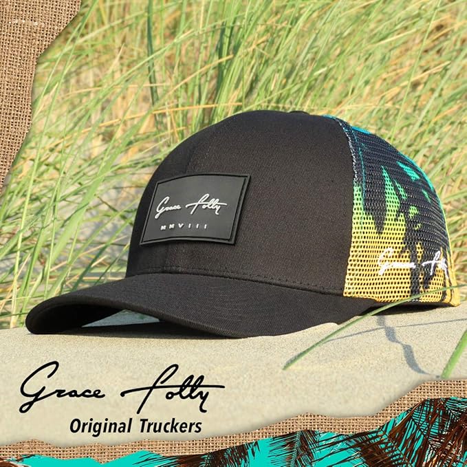 Grace Folly Trucker Hat for Men or Women- Many Cool Designs