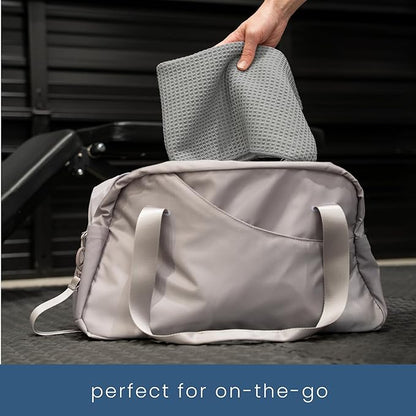 S&T INC. Microfiber Gym Towels, Yoga Towel for Home and Gym Bag, 16 Inch x 27 Inch, 6 Pack