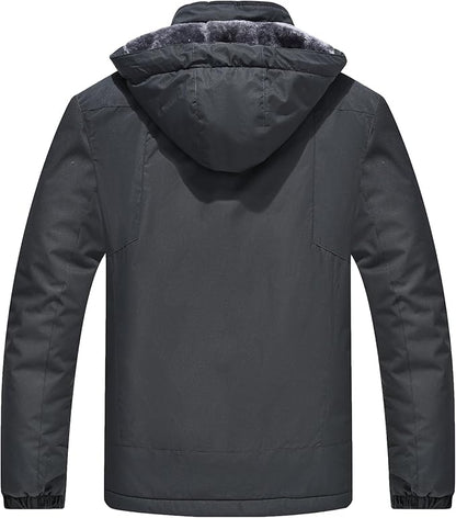 Rapoo Men's Winter Ski Snow Jacket Mountain Waterproof Windproof Rain Jacket