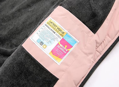 Keevoom Girl's Ski Jacket Winter Warm Thick Snow Coat Windproof Kids Outdoor Hooded Jackets