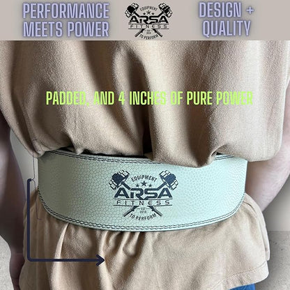 Leather Weightlifting Belt for Powerlifting