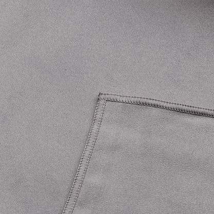 Eunzel 2 Pack Hot Yoga Microfiber Hand Towel Super Absorbent Sweat Towel for Hot Yoga, Pilates and Workout 16" x 26.5", Dark Grey