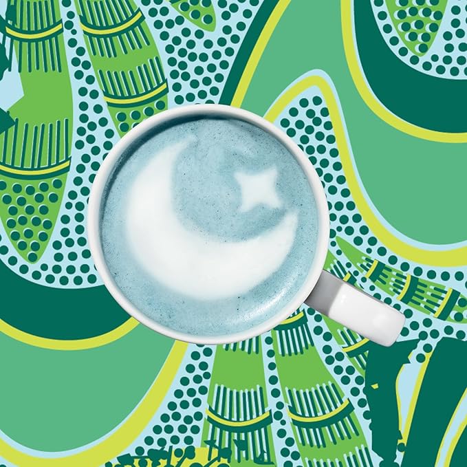 Kuli Kuli Vanilla Lavender Superfood Latte - Magnesium - Vegan & Organic Sleep Support with Chamomile, Passionflower, and Lavender - Plant-Based Drink