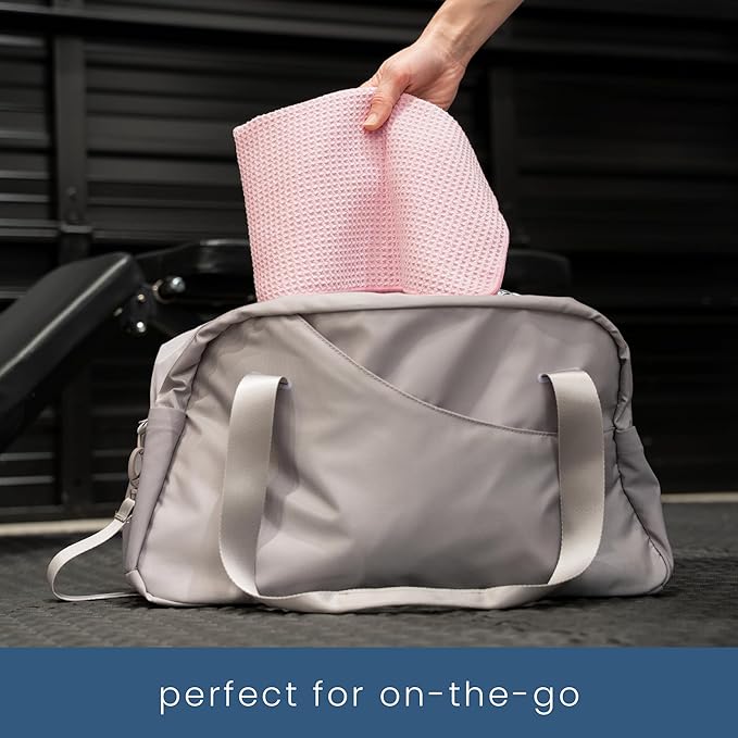 S&T INC. Microfiber Gym Towels, Yoga Towel for Home and Gym Bag, 16 Inch x 27 Inch, 6 Pack