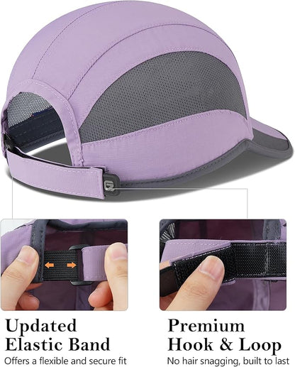 GADIEMKENSD Quick Dry Run Hat Cooling Breathable Mesh