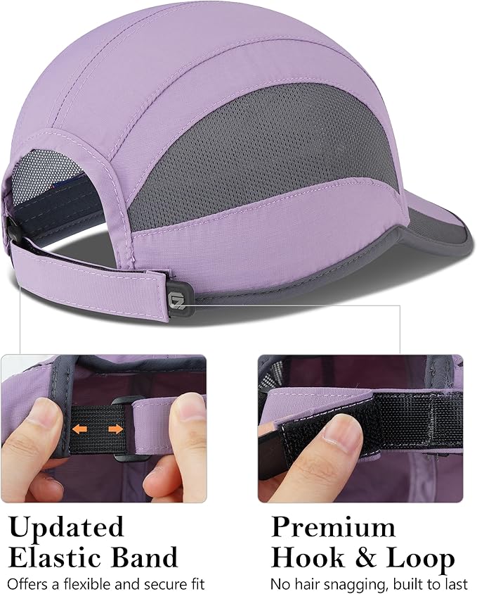 GADIEMKENSD Quick Dry Run Hat Cooling Breathable Mesh