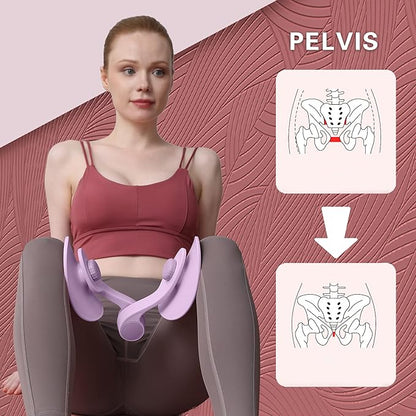 Thigh Trainer - Thigh Exerciser & Toner for Women, Inner Thigh Workout Equipment with 26lbs Resistance, Kegel Exercise Tool for Pelvic Floor & Thigh Tightening (Upgraded)